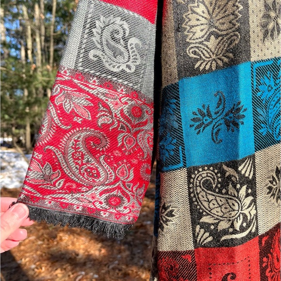 90s Krishaa Indian Kashmiri Tunic Dress Size XL - Picture 3 of 16